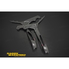 Ốp Sườn ABS Carbon JMAX Honda CB650R-CBR650R (chính hãng)